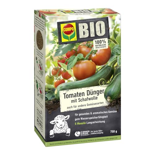 COMPO BIO Tomaten Langzeitdünger Schafwolle, 750 g